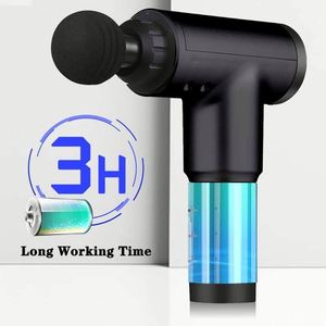 Pistola de Masaje Profesional con Vibración, Pantalla Táctil LCD, 6 Cabezales de Masaje, 5 Niveles de Velocidad, 10 mm de Amplitud, Masajeador Eléctrico Corporal de Músculos Profundos - Product Image 4
