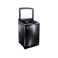 150B 15kg+ Large Capacity Single Tub Washing Machine, Stainless Steel Body & 450W Low Power Washer for Hotel