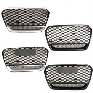 Grille <span class=keywords><strong>avant</strong></span> <span class=keywords><strong>RS6</strong></span> noire de Style RS à bon <span class=keywords><strong>prix</strong></span> d'usine pour <span class=keywords><strong>Audi</strong></span> A6 C7 2012 ~ 2014 - Product Image 1