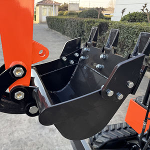 Frete Grátis Mini Escavadeira de 2.5 Toneladas com Motor Kubota EPA Euro 5, Escavadeira de Esteira para Uso Agrícola e Doméstico - Product Image 2