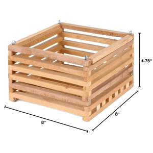 Panier <span class=keywords><strong>en</strong></span> bois fabriqué à la main plantation de bois planteur lit divisible jardin pour fleurs légumes herbes arrière-cour artisanat <span class=keywords><strong>en</strong></span> bois - Product Image 3