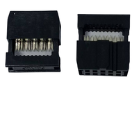 Hoyato Haute Vitesse 2.54mm Pas 10 Broches Câble Plat IDC Prise Fil Connecteur fabricant