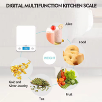 TS-K8005 Keuken Weegschaal Hot Sale Huishoudelijke Digitale Keuken Weegschaal Fruit Koffie Keuken Voedselweegschaal