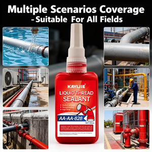PTFE Líquido <span class=keywords><strong>de</strong></span> un Componente para Sistemas <span class=keywords><strong>de</strong></span> Agua en Tuberías contra Incendios, Sellador <span class=keywords><strong>de</strong></span> Roscas Líquido para Aceite, Pegamento para Tuberías, Sellador Adhesivo para Construcción - Product Image 5