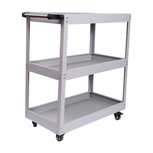 Troli Perkakas Roda Empat dengan <span class=keywords><strong>Platform</strong></span> Besi Cor untuk Penyimpanan Gudang, Dapat Disesuaikan OEM untuk Bengkel - Product Image 5