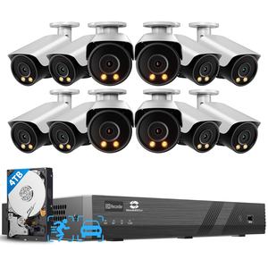Gwsecu Top bán Dễ dàng thiết lập siêu hd12mp 6K an ninh PoE <span class=keywords><strong>CCTV</strong></span> Hệ thống camera ai phát hiện thông minh cho doanh nghiệp bảo vệ - Product Image 1