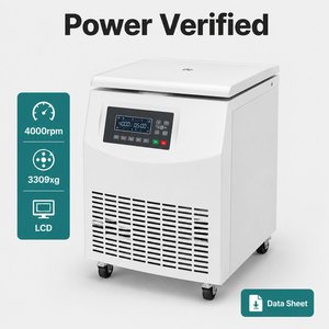 Centrifugeuse à plasma à succès, 4x1000ml, 4000 tr/min, pour test de gel sur carte, rotor capillaire, écran tactile, faible bruit, pour clinique vétérinaire - Product Image 3