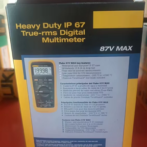 มัลติมิเตอร์ดิจิตอล F Lu Ke 87VMAX รุ่น 87V-MAX/E2 KIT 87V True-RMS มัลติมิเตอร์อุตสาหกรรม k E ของแท้ ใหม่ มีสินค้าในสต็อก - Product Image 1