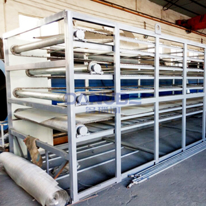 Calendula officianalis เครื่องอบแห้งดอกไม้สมุนไพรดอกดาวเรืองอย่างต่อเนื่องเข็มขัดตาข่าย - Product Image 4