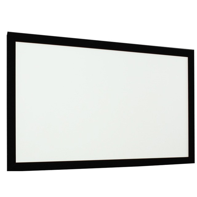 4K Ultra HD Ready Cinema 16:9 Format (6 Piece Frame) Fixed Frame Projector Screen Silver/Grey/White Material