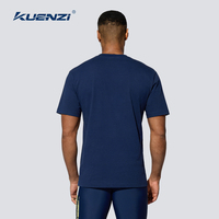 Kuenzi T-Shirt da Uomo 200GSM 100% Cotone Taglie Forti 5XL, Magliette Bianche Personalizzabili con Logo OEM, Vestibilità Regolare per Etichetta Privata