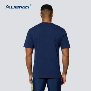 Kuenzi T-Shirt da Uomo 200GSM 100% Cotone Taglie Forti 5XL, Magliette Bianche Personalizzabili con Logo OEM, Vestibilità Regolare per Etichetta Privata - Product Image 5