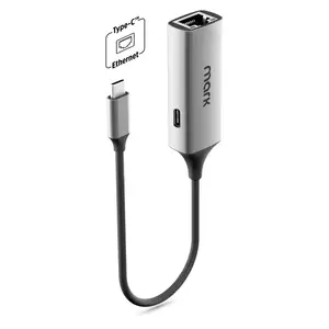 USB-C 3.1 Gigabit Ethernet adaptörü güç teslimatı (max. 100W)