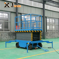 Plateforme élévatrice mobile électrique hydraulique à ciseaux en acier 6m 8m 10m 12m pour extérieur