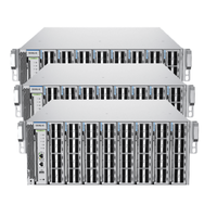 Switch Ethernet Full-Duplex Qos SNMP Kotak Putih Baru 128-port 100G QSFP28 32-port 400G QSFP-DD Pusat Data SD8882-8C