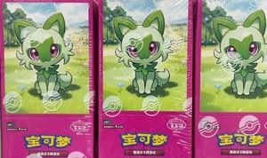 Livraison gratuite en gros authentique boîte de rappel Pokemoned 151 recueillir Pokemoned Gem Pack Vol.1 jeu de société PTCG 151 cartes Pokemoned - Product Image 3