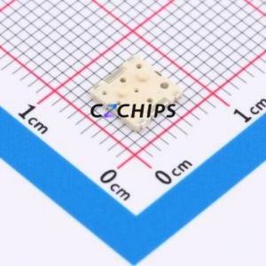 GT-TC169A-H0090-L03 Tactile Switch SMD-6P,6x6mm Switch Single Pole Single Throw 1.6N Vertical Mount 6mm - Product Image 2