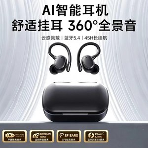 หูฟังบลูทูธ Hongyuan Voice H10 6.0 IPX4 สำหรับเล่นกีฬา แบตเตอรี่ใช้งานได้ยาวนาน เหมาะสำหรับธุรกิจและการใช้งานทั่วไป - Product Image 5