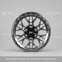 Jantes PY Factory Off-Road Flow Forming 18 Classic 4x4 6x139.7 certifiées DOT, homologuées UE pour Nissan Patrol