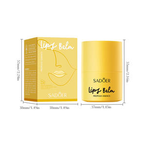 Beurre pour les lèvres <span class=keywords><strong>hydratant</strong></span> et repulpant 24 heures avec gelée de propolis Lipcerin <span class=keywords><strong>Baume</strong></span> à lèvres et <span class=keywords><strong>masque</strong></span> de nuit <span class=keywords><strong>hydratant</strong></span> et repulpant - Product Image 3