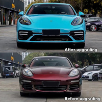 Kit carrosserie pour Porsche Panamera 970 2010-2016, mise à niveau style Turbo S avec phares LED Matrix, pare-chocs avant et arrière, pièces auto