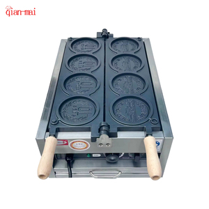 Belge gaz électrique mini commercial industriel <span class=keywords><strong>vertical</strong></span> quatre espaces nid d'abeille double <span class=keywords><strong>cuisinart</strong></span> pièces <span class=keywords><strong>gaufrier</strong></span> machine - Product Image 5