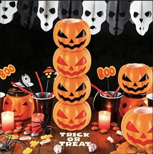 Juguete de PVC para apretar y amasar con forma de calabaza, divertido para bromas en fiestas de Halloween, juguete antiestrés para oficina, el más vendido transfronterizo. - Product Image 5