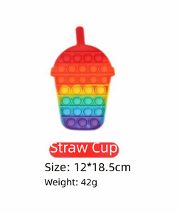 Jouet sensoriel anti-stress éducatif en silicone unisexe, vente en gros, nouveau modèle Push Pop Bubble, 14 ans et plus, CN;GUA, modèle 99 - Product Image 4