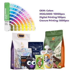 Custom Printed Reusable Biodegradable Recyclable Stand-Up Eight Side Seal Aluminum Foil Hologram Zipper Bag Packaging - Product Image 6