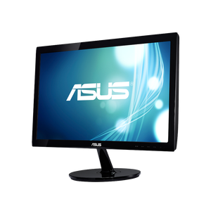 A sus VS207DF 19.5 Inch TN Panel Monitor 1366x768 5ms LED Backlit VGA Display with 75x75mm <b>VESA</b> <b>Mount</b> - Product Image 4