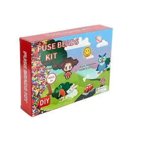 2023 nuovi prodotti sul mercato Dinosaur Puzzle Fuse Beads Kit 5mm Puzzle Beads