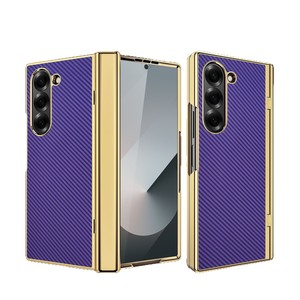 Coque de téléphone Samsung ZFold à 40 % de réduction, style électroplaqué, impression par transfert d'eau sergé, style professionnel, pour l'approvisionnement transfrontalier - Product Image 5