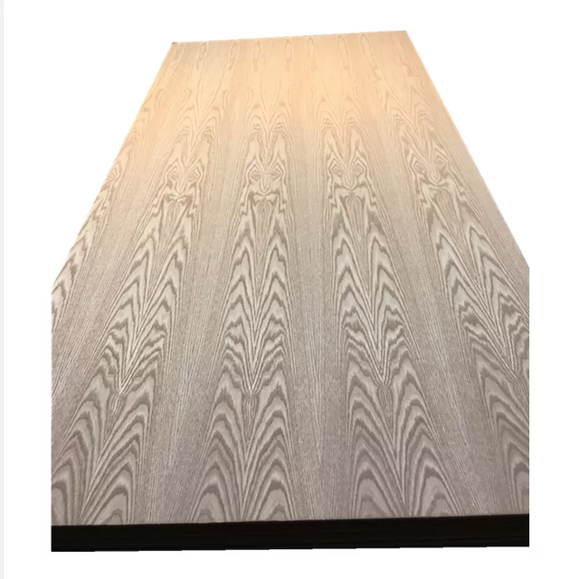 Natural Red Oak Veneered Plywood MDF 4.8mm 12mm 15mm for Mexico Market