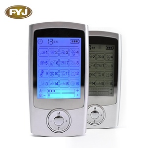 16 modos AB canal alivio del dolor propósito Mini portátil de pulso electrónico masajeador eléctrico - Product Image 1