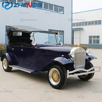 Offre Spéciale – Voiture Électrique Rétro Classique de Haute Qualité, Batterie 72V100A, Moteur 3.5KW – Vente en Gros à Prix Bas pour Événements et Mariages