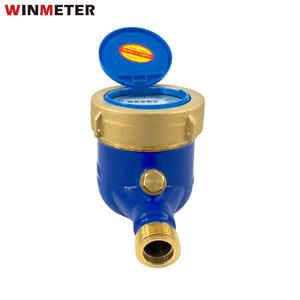 Compteur d'eau certifié CE, DN15, en laiton, multi-jets, R160, IP68, réglage externe, construction durable, vente chaude, directement de l'usine - Product Image 1