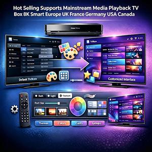 WESOPRO G2 WiFi 6 <span class=keywords><strong>TV</strong></span> Stick Boîtier <span class=keywords><strong>IPTV</strong></span> 8K Ultra Clair Streaming OTT Télécommande Appareil de Streaming Intelligent - Product Image 2