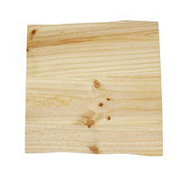 Table de restaurant en bois massif, dessus de table en bois de pin carré de salle à manger de café de taille personnalisée