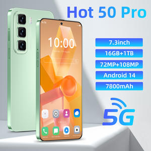 Teléfono Móvil 5G 2025 Factory Hot 50 Pro con Batería de Más de 8000 mAh, Pantalla HD de 7.3'', Cámara de 108MP para Juegos - Product Image 2