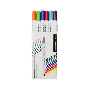 Finecolour EF201 12/24 colors Factory direct supplier water based art marker pen permanent pens set
