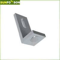 Supports en L SunRack SFS-LF en aluminium et acier inoxydable anodisé pour panneaux solaires encadrés – Fixation de type L – Prix de gros