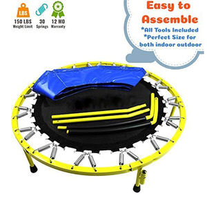 Mini <span class=keywords><strong>trampoline</strong></span> rond Zoshine pour enfants avec tapis antidérapant, équipement de loisirs amusant pour une utilisation multi-<span class=keywords><strong>occasions</strong></span> - Product Image 4