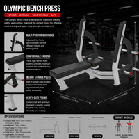 Machine de musculation plate commerciale SK pour presse à banc, équipement de gym pour centre de fitness