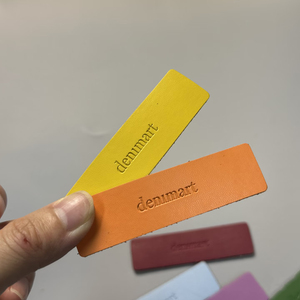 Tùy Chỉnh Chính Hãng Da Xây Dựng Thương Hiệu Cá Nhân Bản Vá Lỗi Da Chất Lượng Cao Thẻ Da Thật Biểu Tượng Tùy Chỉnh Da Dập Nổi Nhãn - Product Image 6