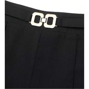 Pantalon crayon taille haute pour femme avec ceinture, anti-plis, long, pour le bureau, le travail et les occasions décontractées - Product Image 3