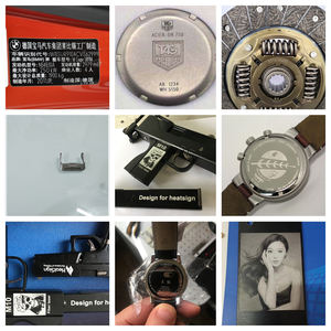 เครื่องแกะสลักทำเครื่องหมายด้วยเลเซอร์ระบบสัมผัสรองเท้าแตะคอลัมน์เดิน600จับ CNC - Product Image 3