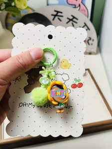 Colgante de fábrica Adorable llorando muñeco de peluche llavero bolsa regalo muñeca accesorios muñeca llavero para llorón - Product Image 4