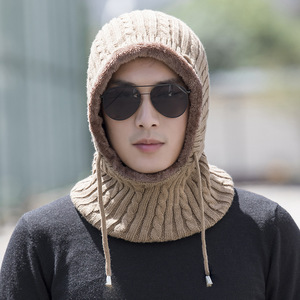 Venta al por mayor otoño viento <span class=keywords><strong>de</strong></span> lana hilo grueso y cálido sombrero <span class=keywords><strong>de</strong></span> <span class=keywords><strong>la</strong></span> Juventud al aire libre <span class=keywords><strong>de</strong></span> los hombres <span class=keywords><strong>de</strong></span> sombrero - Product Image 3