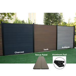 Outdoor Yard <strong>Ideas</strong> Composite Privacy <strong>Fence</strong> Schutting Composite Bruin Outdoor Composite Fencing - Product Image 2
