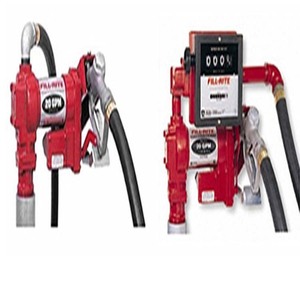 Bomba de transferencia de combustible Fill-Rite DC con cuerpo centrífugo de hierro fundido y salida de 1/2 pulgada para motor de CC - Product Image 1